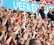 UNGARIA - PORTUGALIA. Imagini cu fanii de pe Puskas Arena, singurul stadion de la EURO care se umple la capacitate maximă: 55.662 de spectatori!