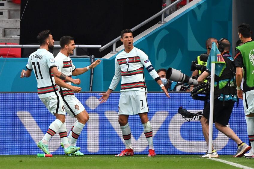 Portugalia, deținătoarea trofeului, a învins-o în primul meci la EURO 2020, scor 3-0, pe Ungaria.