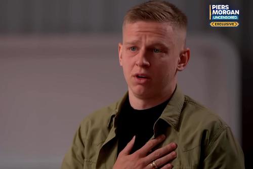 Oleksandr Zinchenko, la emisiunea lui Piers Morgan