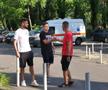 Dinamo s-a reunit în această dimineață, când o parte din jucătorii trupei din „Ștefan cel Mare” au efectuat vizita medicală.