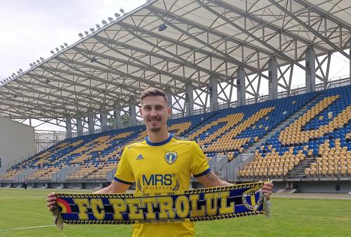 Guilherme Garutti, noul jucător de la Petrolul. 
Foto: Facebook @ FC Petrolul Ploiești