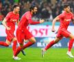 Adrian Șut, sărbătorind alături de Andrea Compagno și de Florinel Coman / FOTO: Imago