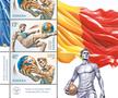 Timbre posta romana - romania la euro