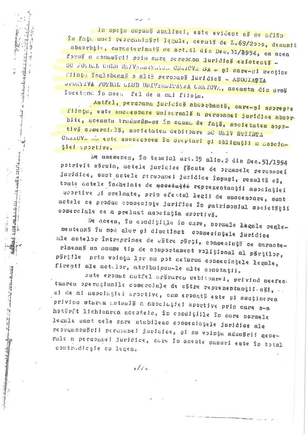 Documentele publicate de FCU Craiova: Adrian Mititelu susține că echipa sa deține sigla și palmaresul Universității