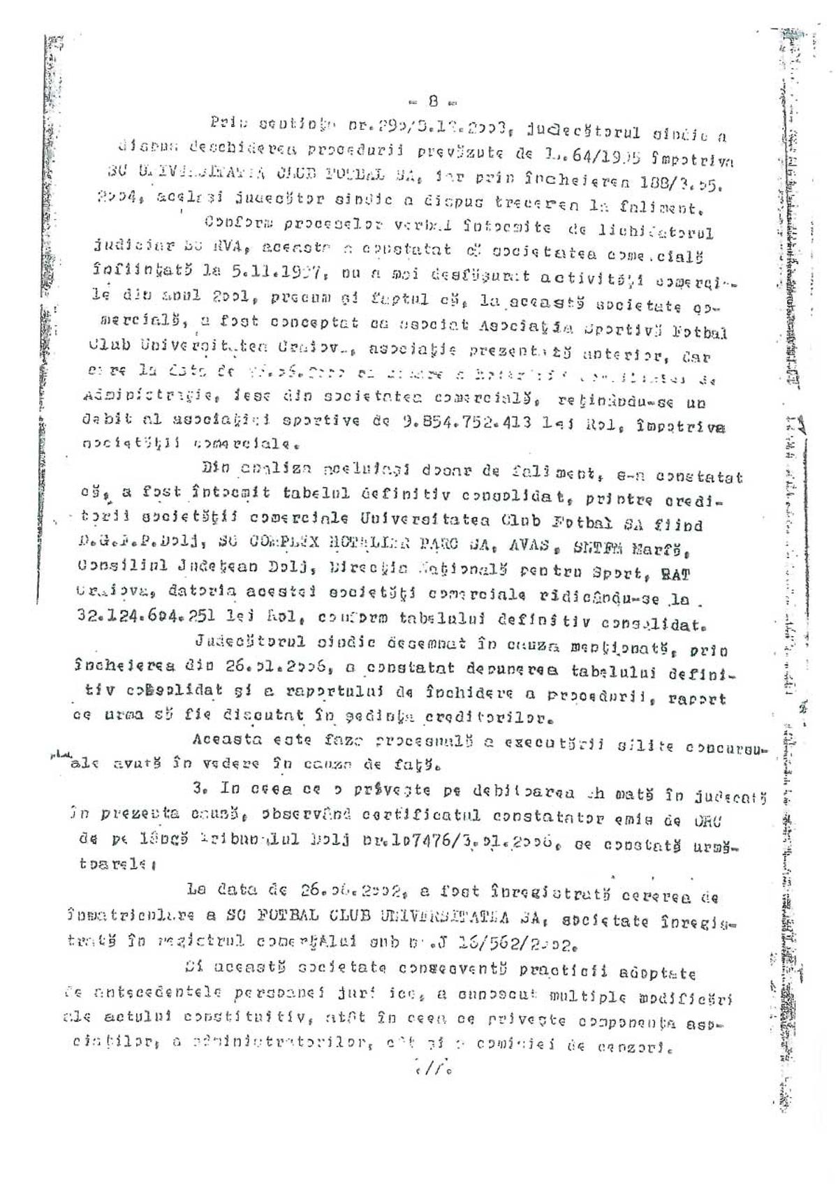 Documentele publicate de FCU Craiova: Adrian Mititelu susține că echipa sa deține sigla și palmaresul Universității