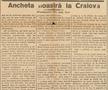 O anchetă despre scandalul dintre rivalele din Craiova. Facsimil din „Gazeta Sporturilor”