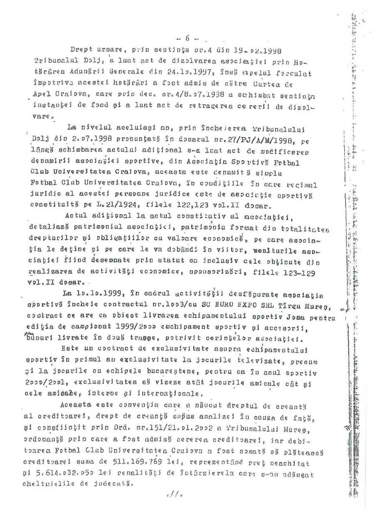 Documentele publicate de FCU Craiova: Adrian Mititelu susține că echipa sa deține sigla și palmaresul Universității