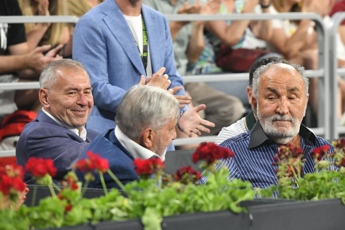 Steffi Graf şi Andre Agassi au venit în România pentru meciul cu Simona Halep