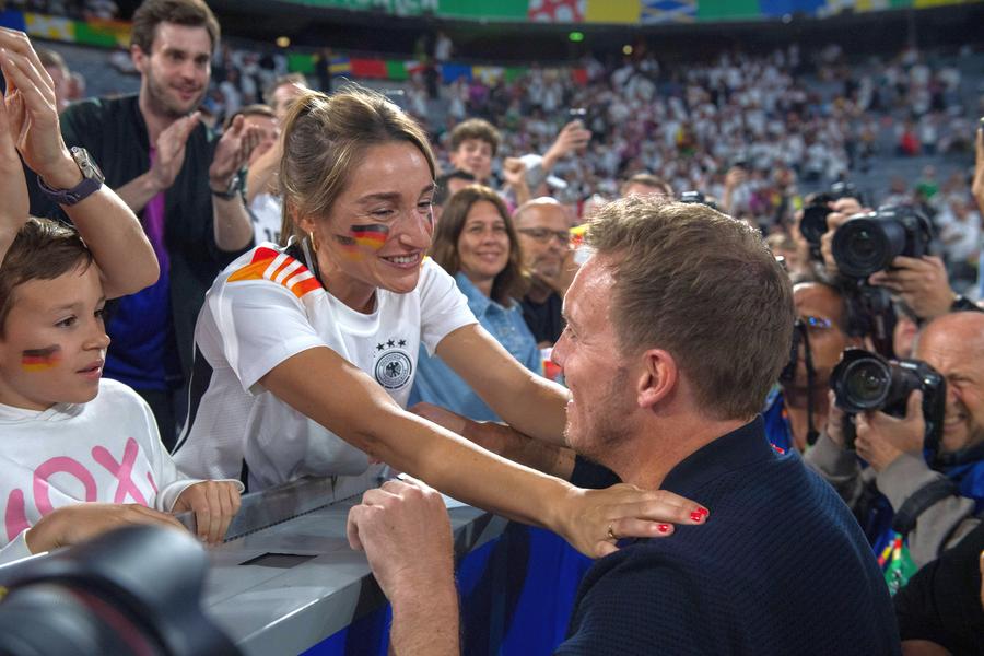 Lena Wurzenberger, iubita lui Nagelsmann FOTO Imago Nu s-a văzut la TV în Germania - Scoția: momentul care va face înconjurul planetei » Gestul emoționant al lui Nagelsmann