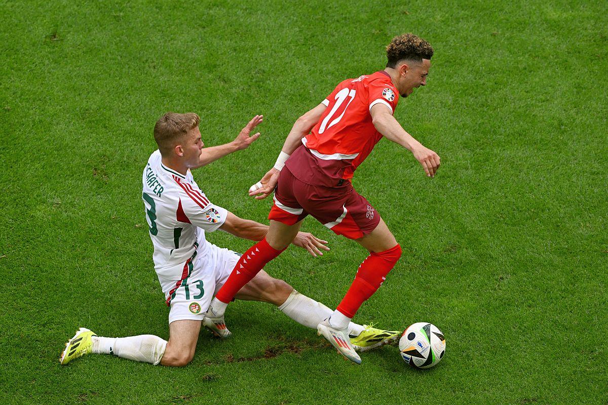 Ungaria - Elveția în grupa A la Euro 2024, imagini din meci