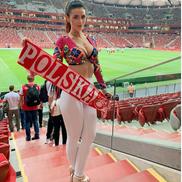 Marta Barczok, fostă Miss Euro 2016, va fi atracția tribunelor la meciurile Poloniei și nu numai! / Foto: X