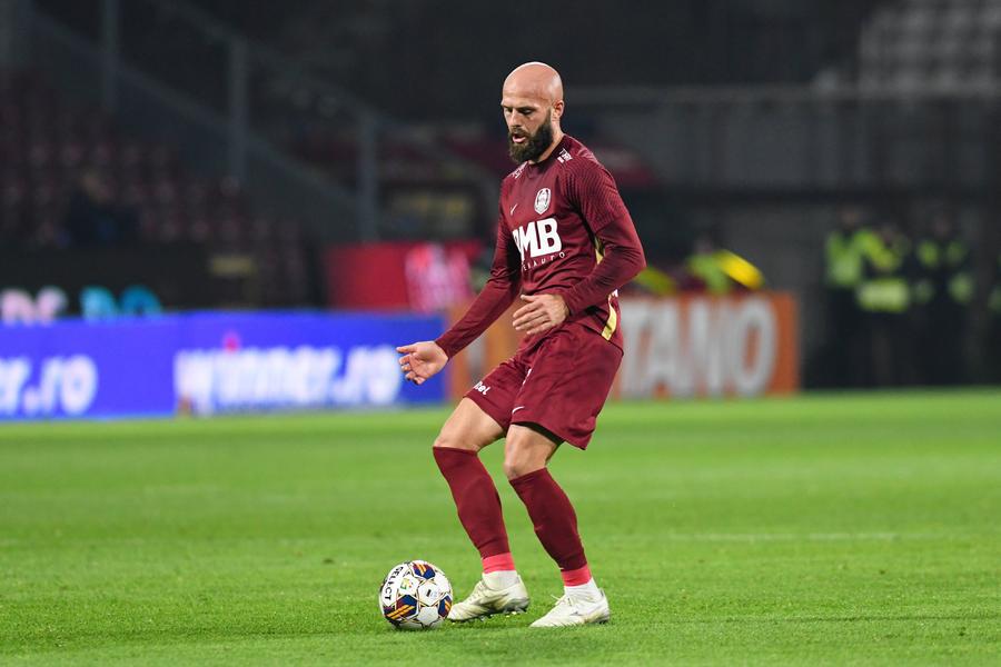 Arlind Ajeti, jucând pentru CFR Cluj/ foto Imago Images Are un minut la CFR Cluj în 3 luni, dar a fost titular la EURO cu Italia » Nu a greșit la golurile primite de Albania
