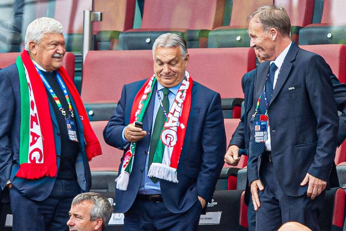 Viktor Orban în toate ipostazele! Imagini tari cu premierul Ungariei, prezent la Koln la înfrângerea cu Elveția