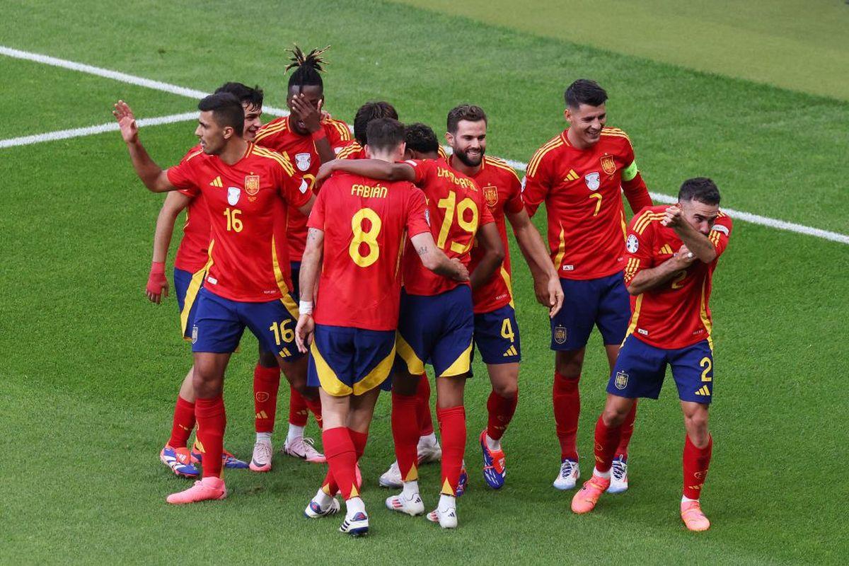 Spania și-a arătat furia de la primul meci » Ibericii i-au demolat pe croați la debutul la EURO 2024