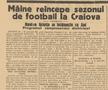 Facsimil din „Gazeta Sporturilor”