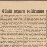 Facsimil din „Curentul” (7 decembrie 1928)