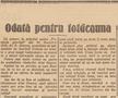 Facsimil din „Curentul” (7 decembrie 1928)