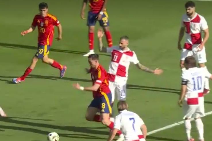 Fabian Ruiz trece de Modric și înscrie în viteză. Croatul rămâne hipnotizat / Captură Pro Arena