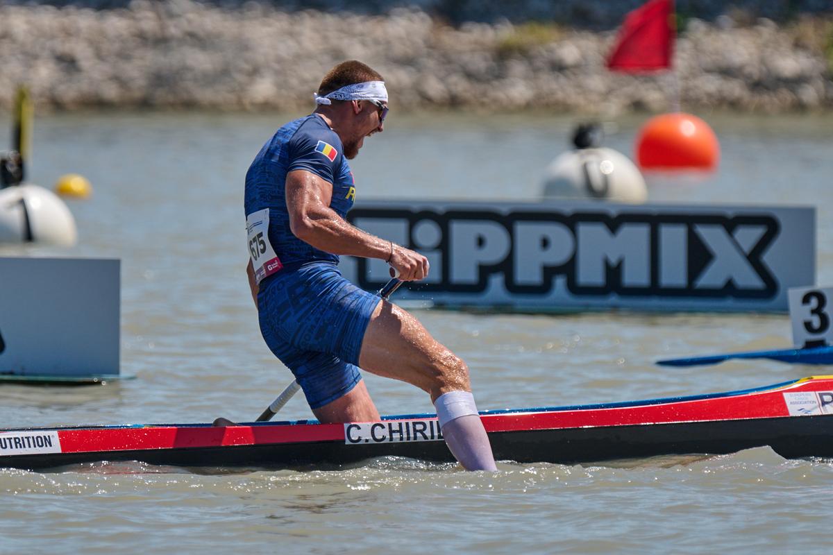 Cătălin Chirilă a câștigat aurul în proba de canoe simplu 1.000 de metri la Campionatele Europene de la Szeged!