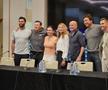 Steffi Graf şi Andre Agassi au venit în România pentru meciul cu Simona Halep