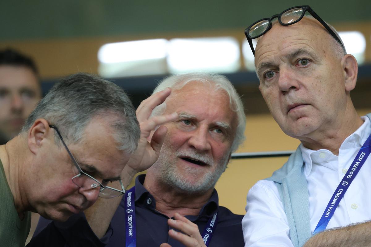 Marele Rudi Voller, în tribune la Cehia U21 - Germania U21