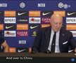 Italienii au făcut două gafe la conferința de presă a lui Cristi Chivu » Antrenorul român a răspuns cu umor