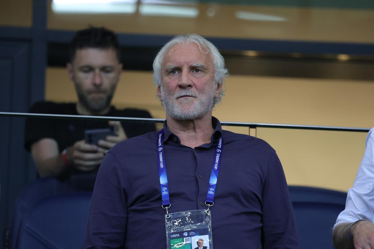 Marele Rudi Voller, în tribune la Cehia U21 - Germania U21
