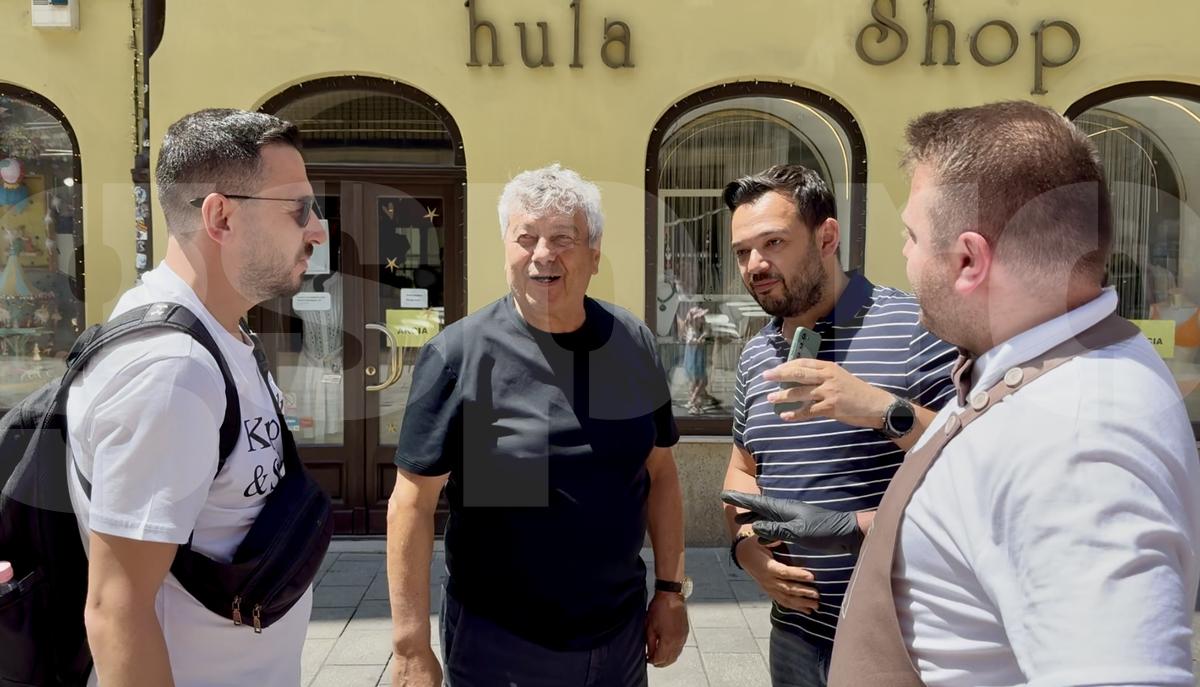 Imagini de senzație cu Mircea Lucescu în centrul Bratislavei! » Turcii i-au pupat mâinile: „La ei, asta înseamnă acest gest!”