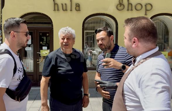 Imagini de senzație cu Mircea Lucescu în centrul Bratislavei! » Turcii i-au pupat mâinile: „La ei, asta înseamnă acest gest!”