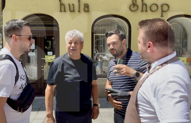 Imagini de senzație cu Mircea Lucescu în centrul Bratislavei! » Turcii i-au pupat mâinile: „La ei, asta înseamnă acest gest!”