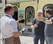 Mircea Lucescu s-a plimbat prin Bratislava înainte să se întoarcă la București. Foto: Andrei Crăițoiu (GSP.RO)