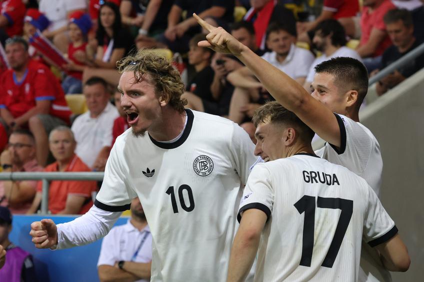 Germania U21 s-a impus în fața Cehiei U21, scor 4-2, iar „Die Mannschaft” a rezolvat ecuația calificării în sferturile de finală ale Campionatului European din Slovacia // foto: Ionuț Iordache (GSP)