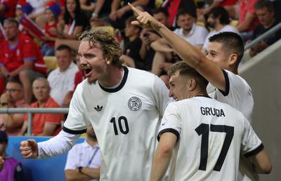 Germania U21 se califică în sferturile de finală ale Campionatului European » Show total într-o partidă cu șase goluri