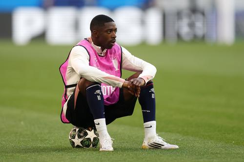 Ousmane Dembele a ratat deja cinci meciuri ale lui PSG și a zburat în Qatar pentru a se recupera după accidentarea la coapsă / Foto: GettyImages