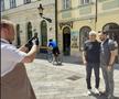 Mircea Lucescu s-a plimbat prin Bratislava înainte să se întoarcă la București. Foto: Andrei Crăițoiu (GSP.RO)
