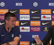 Italienii de la Inter au făcut două gafe la conferință de prezentare a lui Cristi Chivu în calitate de nou antrenor al lui Inter.