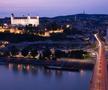 Imagine panoramică a Bratislavei din turnul UFO FOTO: Ionuţ Iordache (GSP)