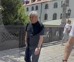 Mircea Lucescu s-a plimbat prin Bratislava înainte să se întoarcă la București. Foto: Andrei Crăițoiu (GSP.RO)