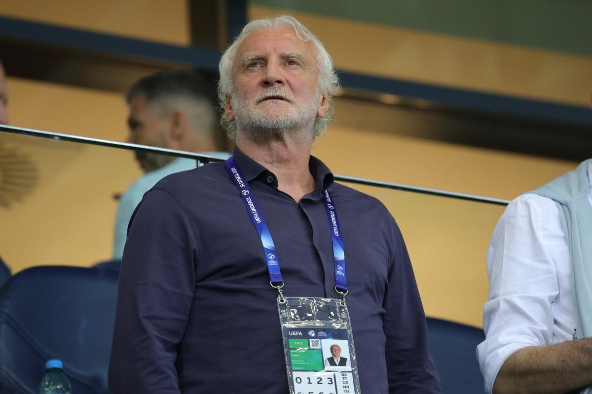 Marele Rudi Voller, în tribune la Cehia U21 - Germania U21