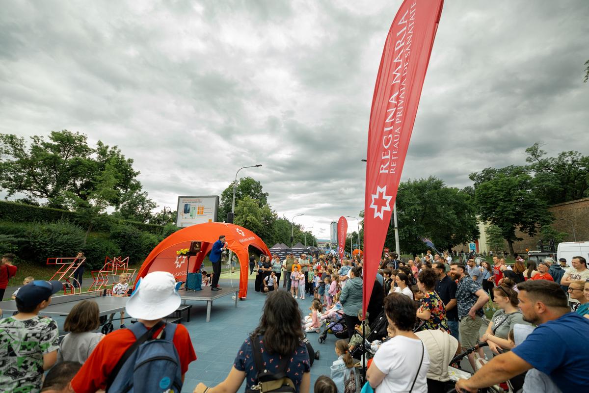 Peste 15.000 de participanți la prima ediție Sport Arena Streetball Sibiu » Cine sunt câștigătorii de anul acesta