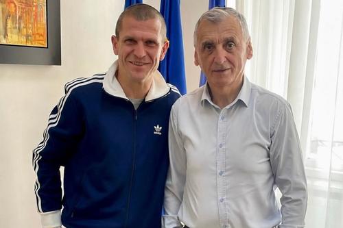 Alexandru Bourceanu, prezentat la Unire Dej // Foto: Facebook