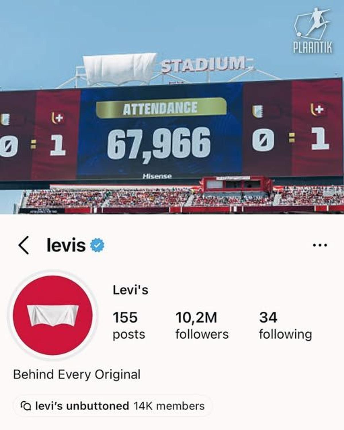 Cum a păcălit compania Levi’s restricția impusă de FIFA