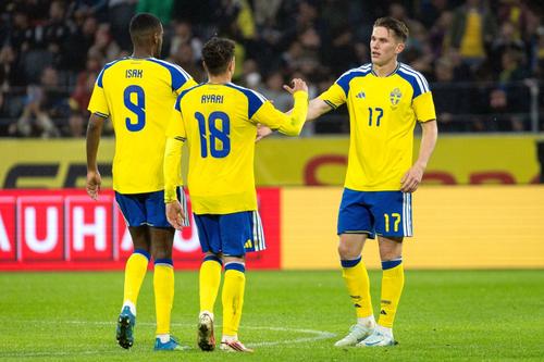 Alexander Isak și Viktor Gyokeres // foto: Getty Images