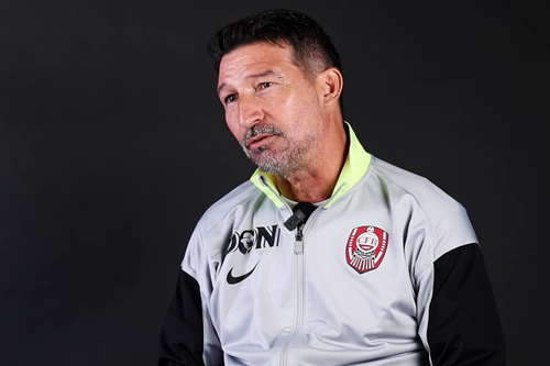 Antonio Folha, primul interviu acordat din postura de antrenor al lui CFR Cluj // foto: captură YouTube @
CFR 1907 Official