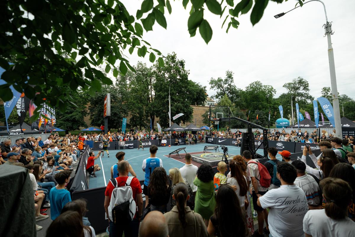 Peste 15.000 de participanți la prima ediție Sport Arena Streetball Sibiu » Cine sunt câștigătorii de anul acesta