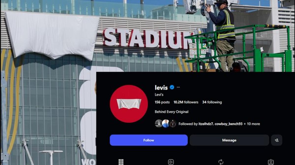Au transformat restricția FIFA într-o idee genială de marketing! Ce reprezintă cearșaful alb de lângă tabela arenei din Santa Clara