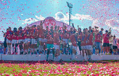 Farul a câștigat în premieră Cupa României la fotbal feminin și a realizat eventul