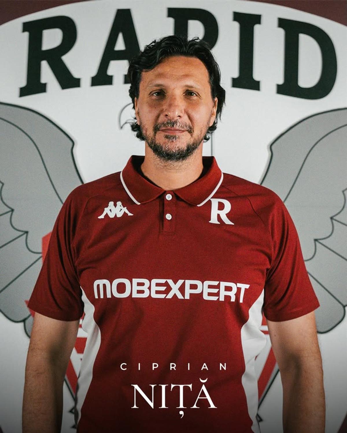 Rapid a prezentat staff-ul lui Daniel Pancu