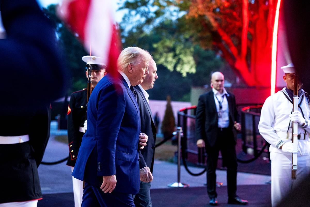 Donald Trump - gala UFC Casa Albă