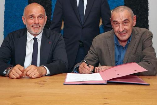 Maurizio Sarri, prezentat oficial la Atalanta / Foto: X
